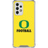 University of Oregon Football Galaxy A53 5G Clear Case
