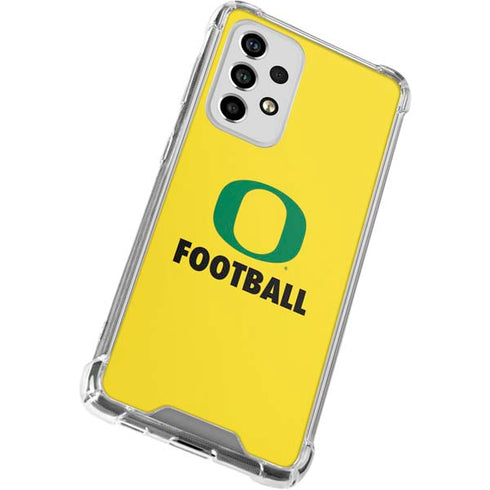 University of Oregon Football Galaxy A53 5G Clear Case