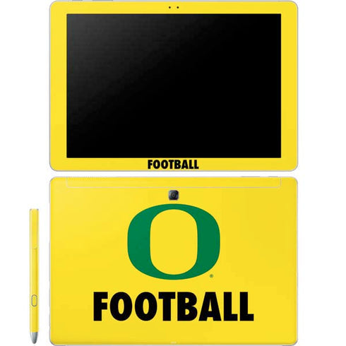 University of Oregon Football Galaxy Book 12in Skin