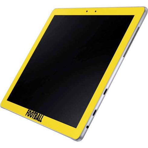 University of Oregon Football Galaxy Book 12in Skin