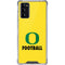 University of Oregon Football Galaxy Note20 5G Clear Case
