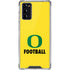 University of Oregon Football Galaxy Note20 5G Clear Case