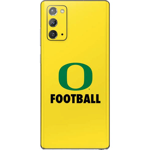 University of Oregon Football Galaxy Note20 5G Skin