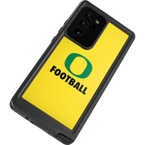 University of Oregon Football Galaxy Note20 Ultra 5G Waterproof Case