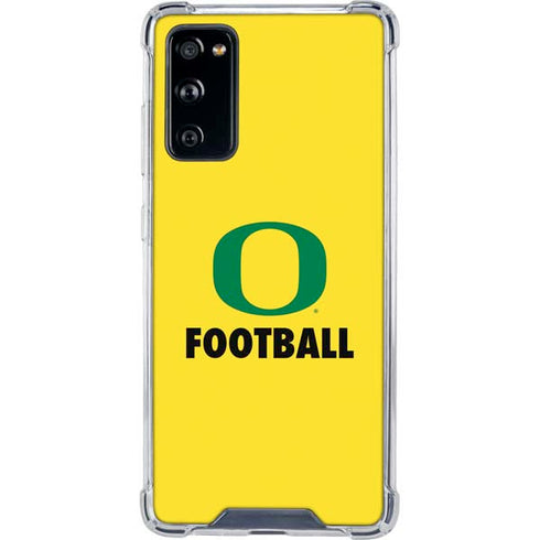 University of Oregon Football Galaxy S20 FE Clear Case