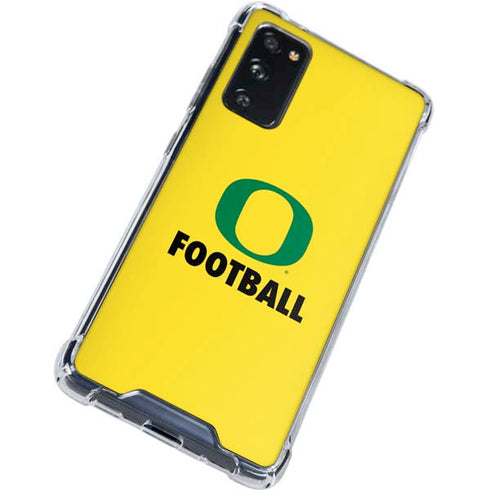 University of Oregon Football Galaxy S20 FE Clear Case