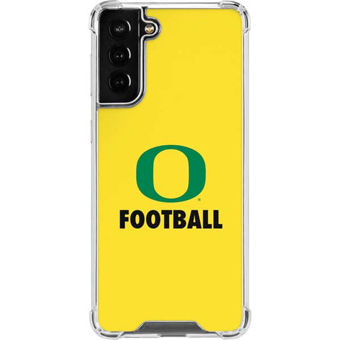 University of Oregon Football Galaxy S21 FE Clear Case