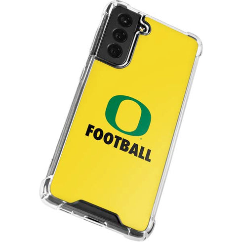 University of Oregon Football Galaxy S21 FE Clear Case