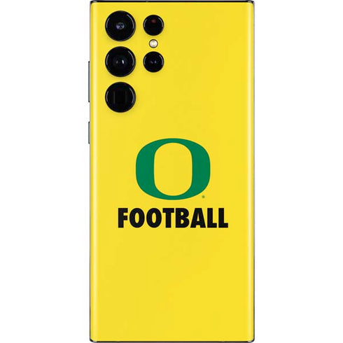 University of Oregon Football Galaxy S22 Ultra Skin