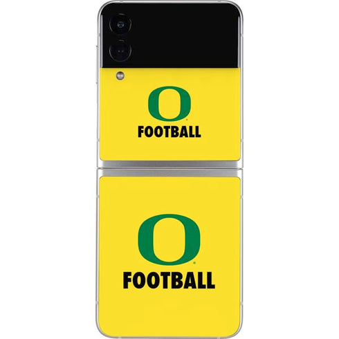 University of Oregon Football Galaxy Z Flip3 5G Skin