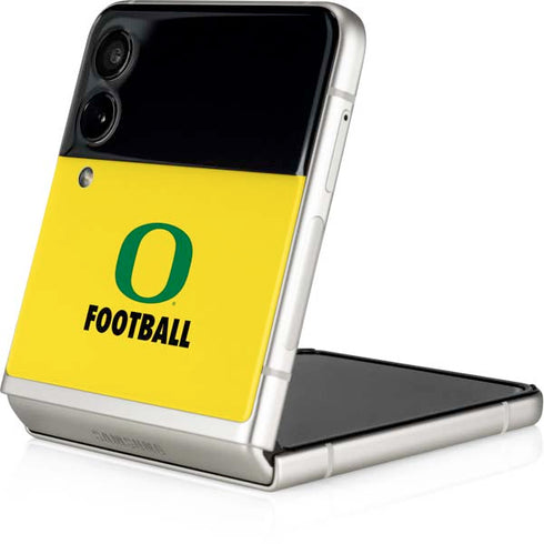 University of Oregon Football Galaxy Z Flip3 5G Skin