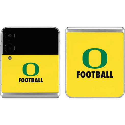University of Oregon Football Galaxy Z Flip4 5G Skin