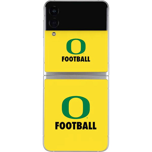 University of Oregon Football Galaxy Z Flip4 5G Skin