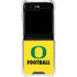 University of Oregon Football Galaxy Z Flip5 5G Clear Case