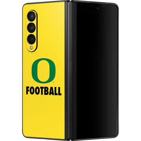 University of Oregon Football Galaxy Z Fold3 5G Skin