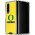 University of Oregon Football Galaxy Z Fold4 5G Clear Case