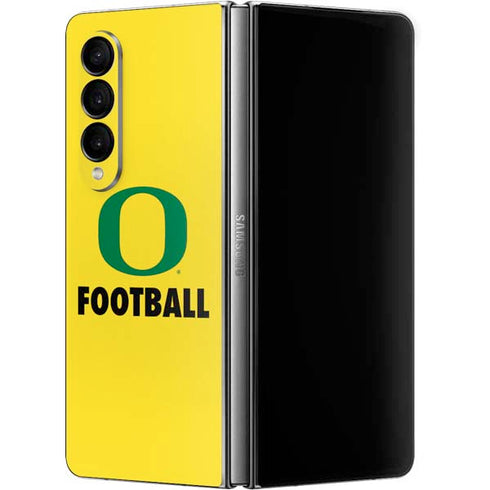 University of Oregon Football Galaxy Z Fold4 5G Skin