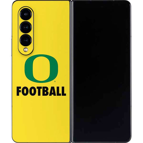 University of Oregon Football Galaxy Z Fold4 5G Skin