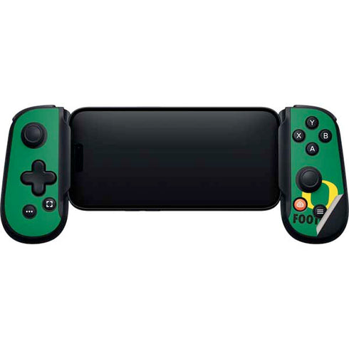 University of Oregon Football Green Backbone One for iPhone Game Controller Skin