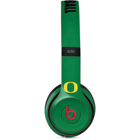 University of Oregon Football Green Beats Solo 2 Wireless Skin