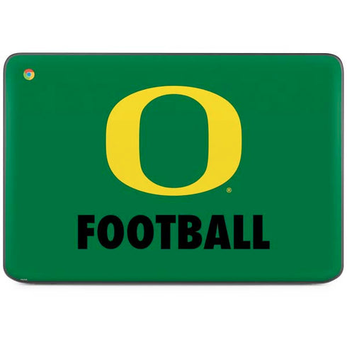 University of Oregon Football Green HP Chromebook Skin