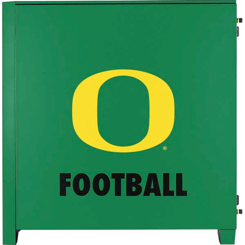 University of Oregon Football Green Corsair 4000D Tempered Glass Mid-Tower ATX Case Skin