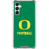 University of Oregon Football Green Galaxy A14 5G Clear Case