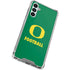 University of Oregon Football Green Galaxy A14 5G Clear Case