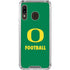 University of Oregon Football Green Galaxy A30 Clear Case