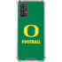University of Oregon Football Green Galaxy A32 5G Clear Case