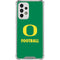 University of Oregon Football Green Galaxy A33 5G Clear Case