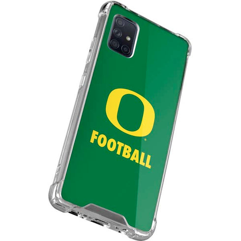 University of Oregon Football Green Galaxy A51 5G Clear Case