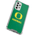 University of Oregon Football Green Galaxy A53 5G Clear Case