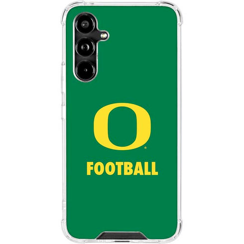 University of Oregon Football Green Galaxy A54 5G Clear Case