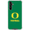 University of Oregon Football Green Galaxy A54 5G Clear Case