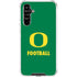 University of Oregon Football Green Galaxy A54 5G Clear Case