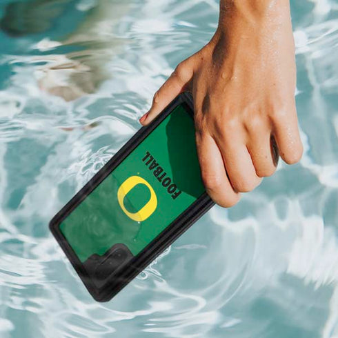 University of Oregon Football Green Galaxy Note 10 Waterproof Case