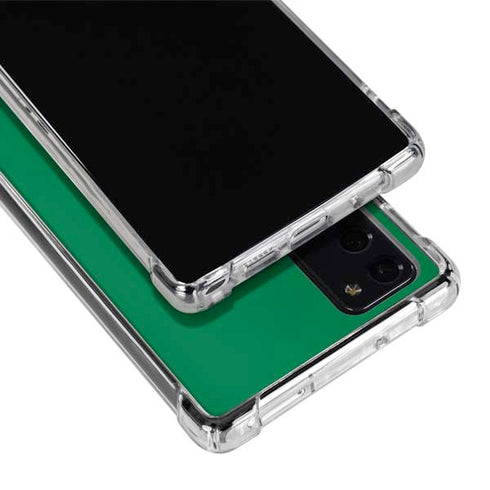 University of Oregon Football Green Galaxy Note20 5G Clear Case