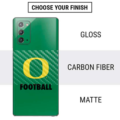 University of Oregon Football Green Galaxy Note20 5G Skin