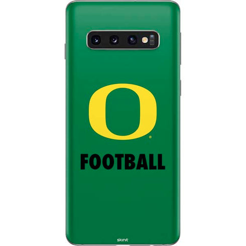 University of Oregon Football Green Galaxy S10 Skin