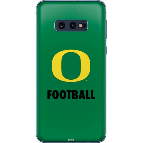 University of Oregon Football Green Galaxy S10e Skin