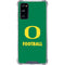 University of Oregon Football Green Galaxy S20 FE Clear Case