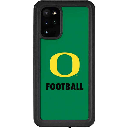 University of Oregon Football Green Galaxy S20 Plus Waterproof Case