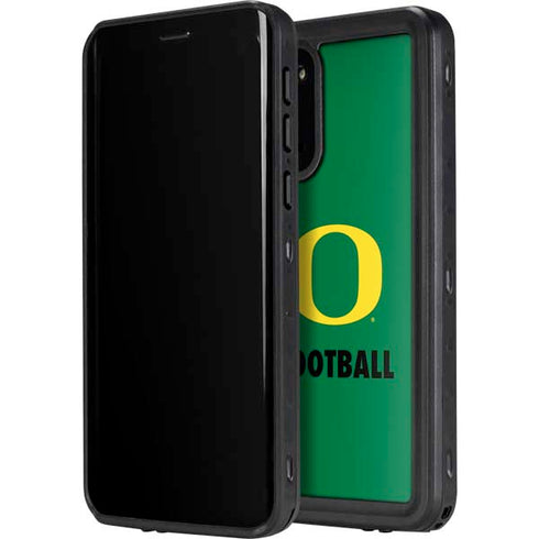 University of Oregon Football Green Galaxy S20 Plus Waterproof Case