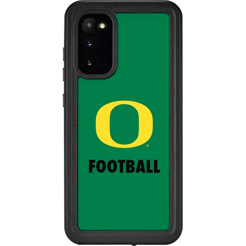 University of Oregon Football Green Galaxy S20 Waterproof Case