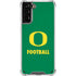 University of Oregon Football Green Galaxy S21 Plus 5G Clear Case