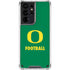 University of Oregon Football Green Galaxy S21 Ultra 5G Clear Case