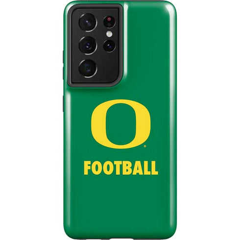 University of Oregon Football Green Galaxy S21 Ultra 5G Pro Case