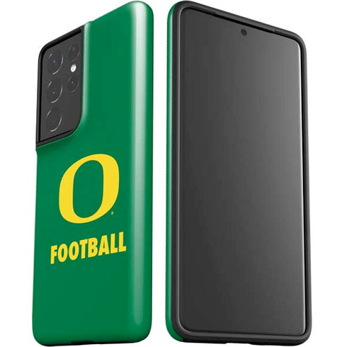 University of Oregon Football Green Galaxy S21 Ultra 5G Pro Case