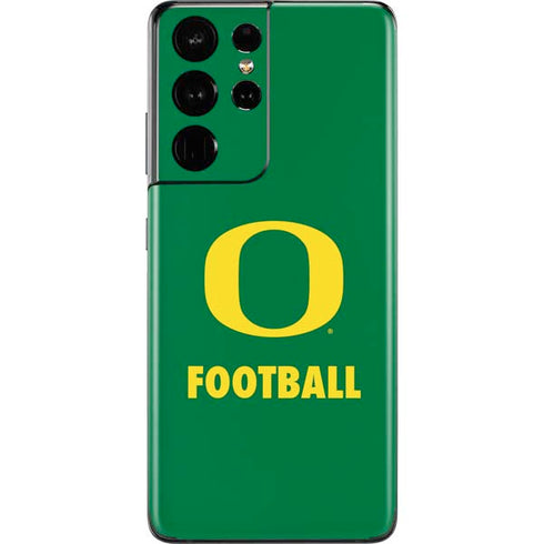 University of Oregon Football Green Galaxy S21 Ultra 5G Skin